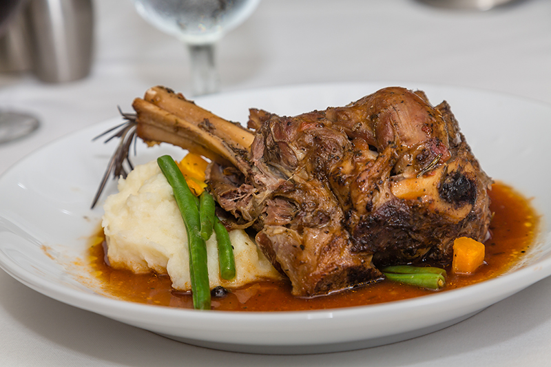 Roasted Lamb Shank Exquisite Taste
