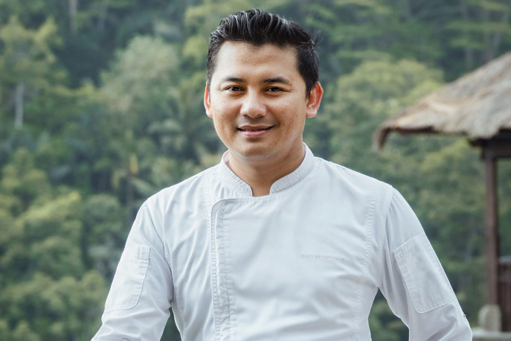 Bayu Retno Timur, Executive Chef at Mandapa, a RitzCarlton Reserve