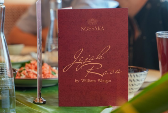 Noesaka Opens at Plaza Indonesia with “Jejak Rasa” by William Wongso