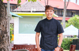 Chef Putu Wahyu Saputra for ENVY at Holiday Inn Resort Baruna