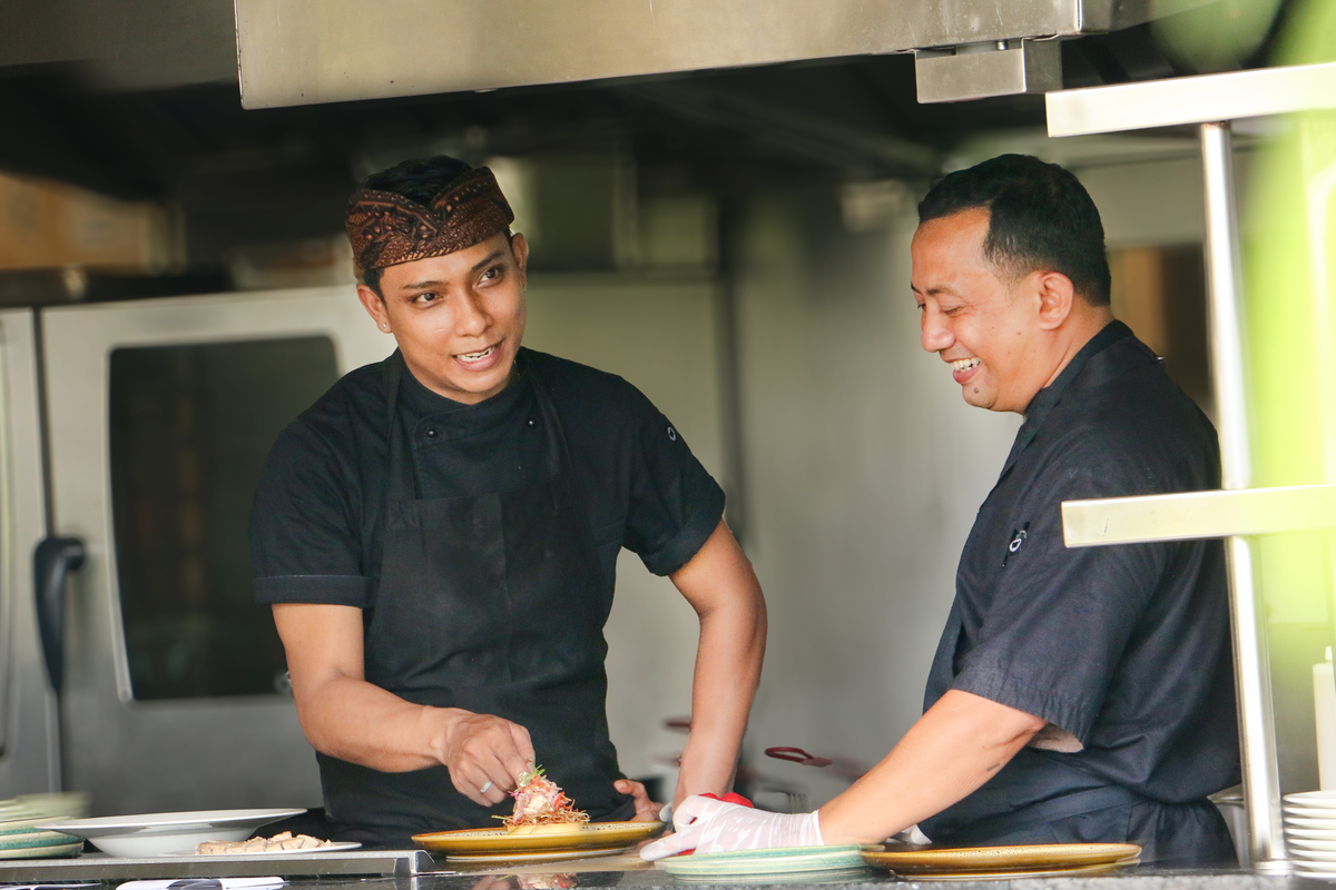 Chef Putu Wahyu Saputra for ENVY at Holiday Inn Resort Baruna Bali 