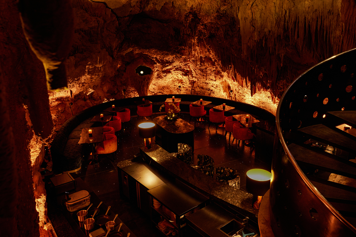 The cave by Chef Ryan Clift at The edge