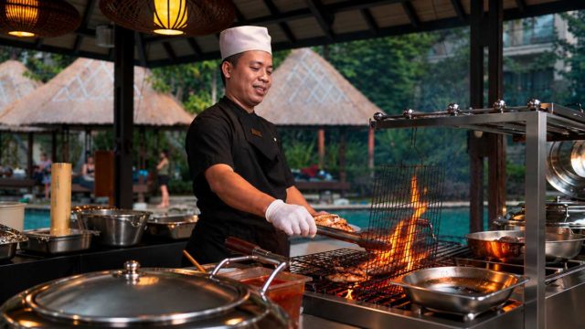Gather Around the Fire at Jejala Pool Bar’s Private BBQ Experience