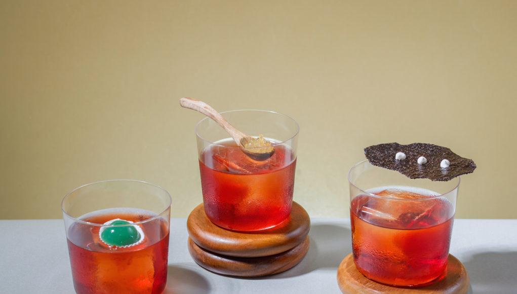 Negroni Week Cocktail List at Jumeirah Bali